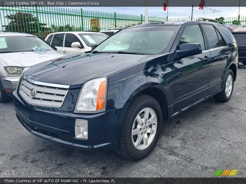 Blue Chip / Cashmere/Cocoa 2008 Cadillac SRX V6
