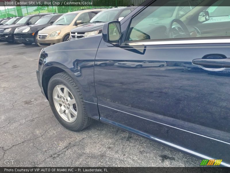 Blue Chip / Cashmere/Cocoa 2008 Cadillac SRX V6