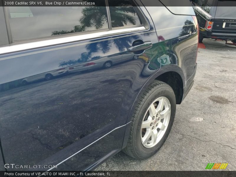 Blue Chip / Cashmere/Cocoa 2008 Cadillac SRX V6