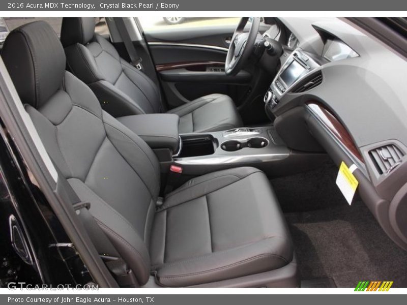 Crystal Black Pearl / Ebony 2016 Acura MDX Technology