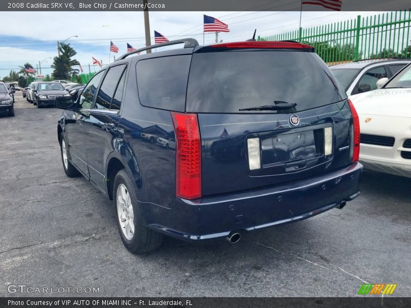 Blue Chip / Cashmere/Cocoa 2008 Cadillac SRX V6