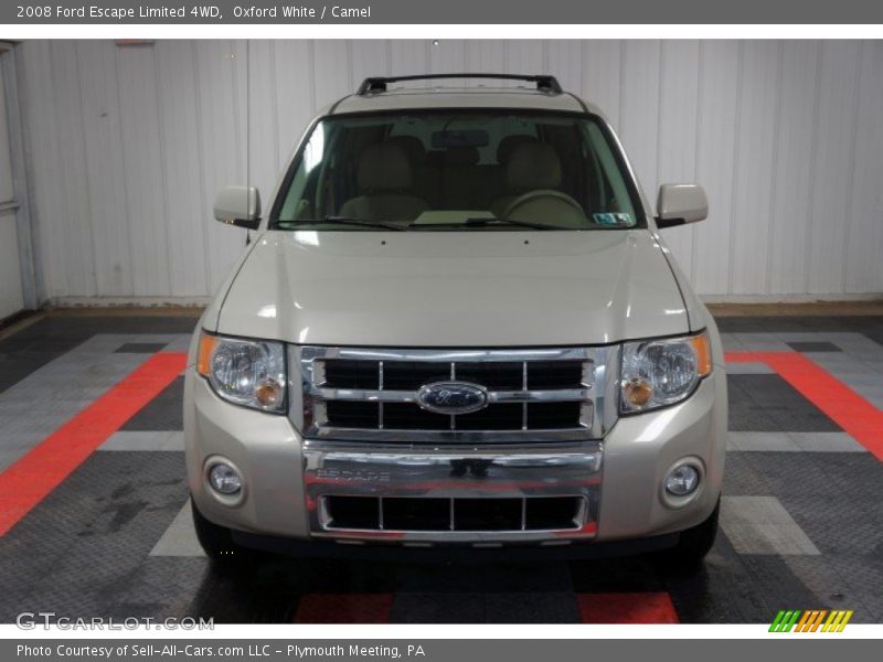 Oxford White / Camel 2008 Ford Escape Limited 4WD