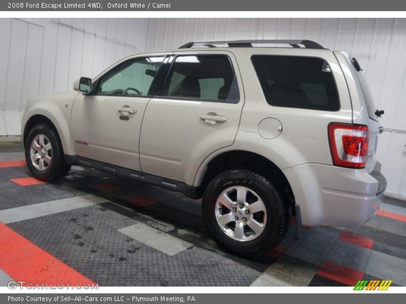 Oxford White / Camel 2008 Ford Escape Limited 4WD