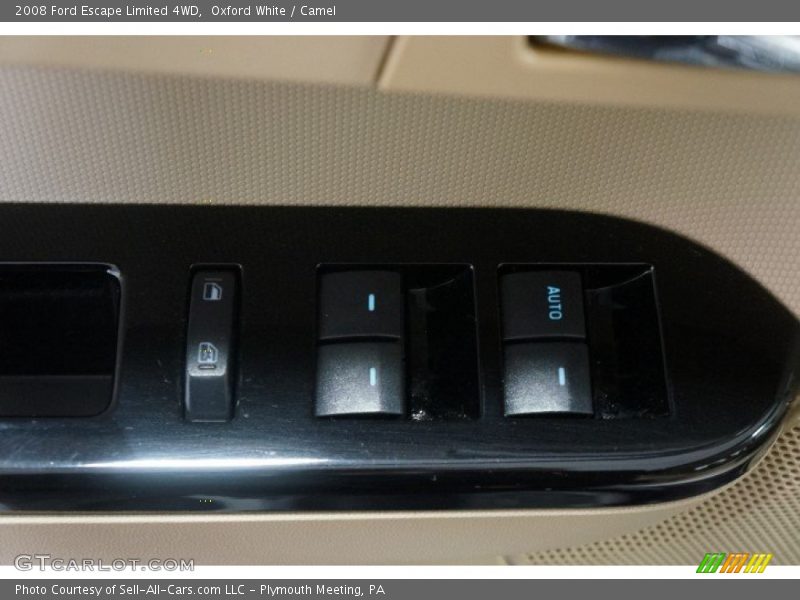 Oxford White / Camel 2008 Ford Escape Limited 4WD