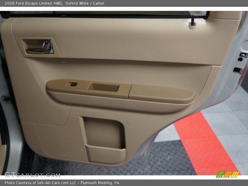 Oxford White / Camel 2008 Ford Escape Limited 4WD