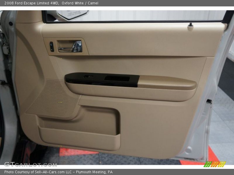 Oxford White / Camel 2008 Ford Escape Limited 4WD