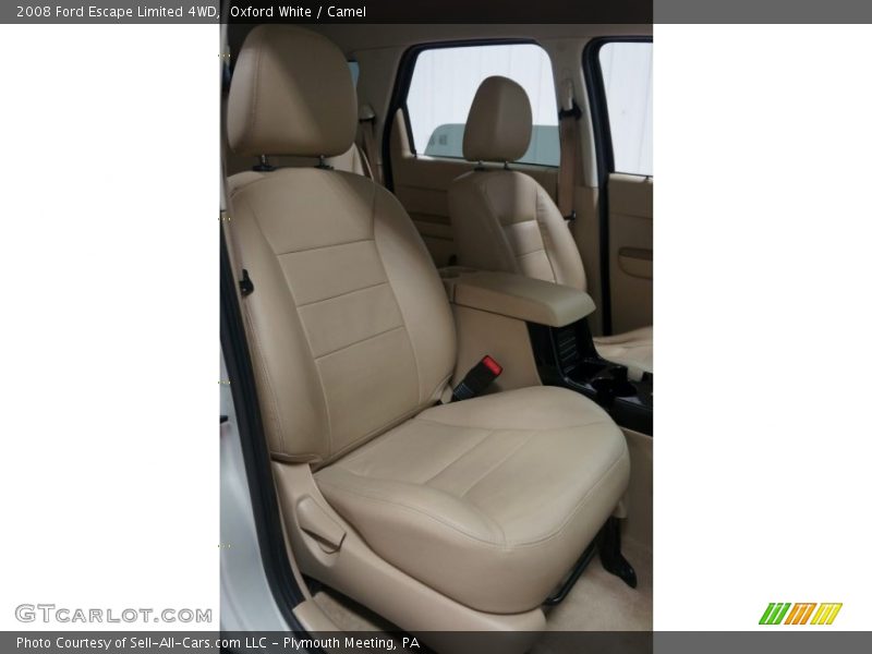 Oxford White / Camel 2008 Ford Escape Limited 4WD