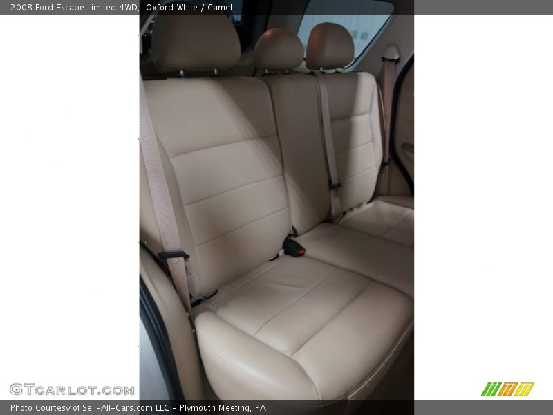 Oxford White / Camel 2008 Ford Escape Limited 4WD