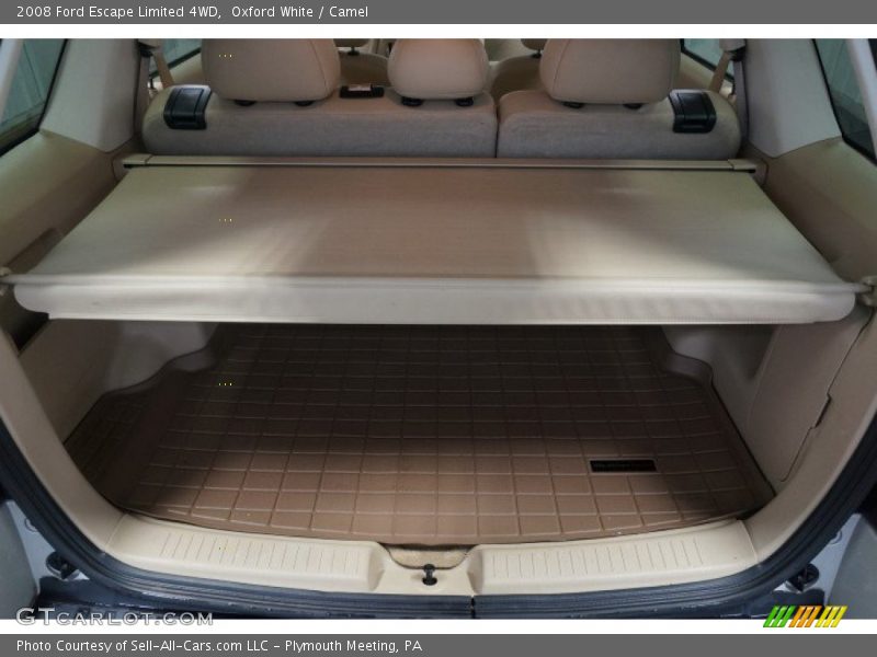 Oxford White / Camel 2008 Ford Escape Limited 4WD