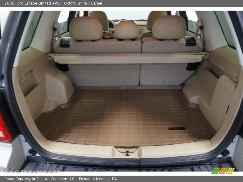 Oxford White / Camel 2008 Ford Escape Limited 4WD