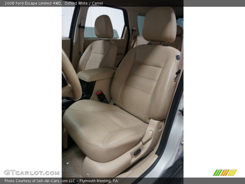 Oxford White / Camel 2008 Ford Escape Limited 4WD