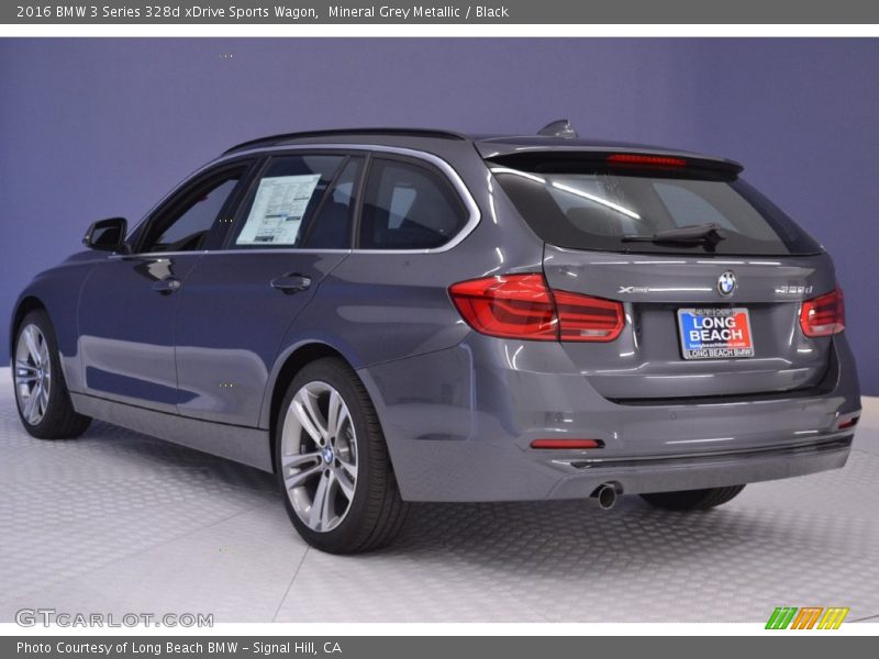 Mineral Grey Metallic / Black 2016 BMW 3 Series 328d xDrive Sports Wagon