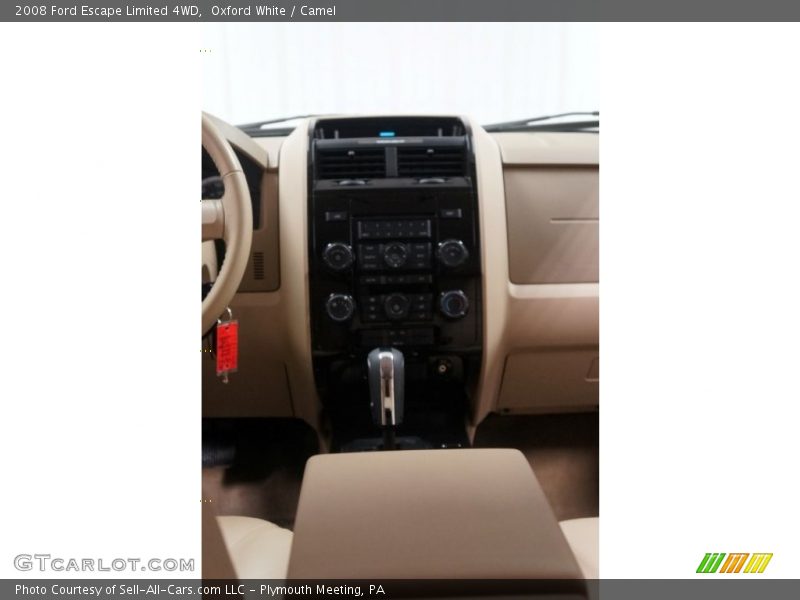 Oxford White / Camel 2008 Ford Escape Limited 4WD