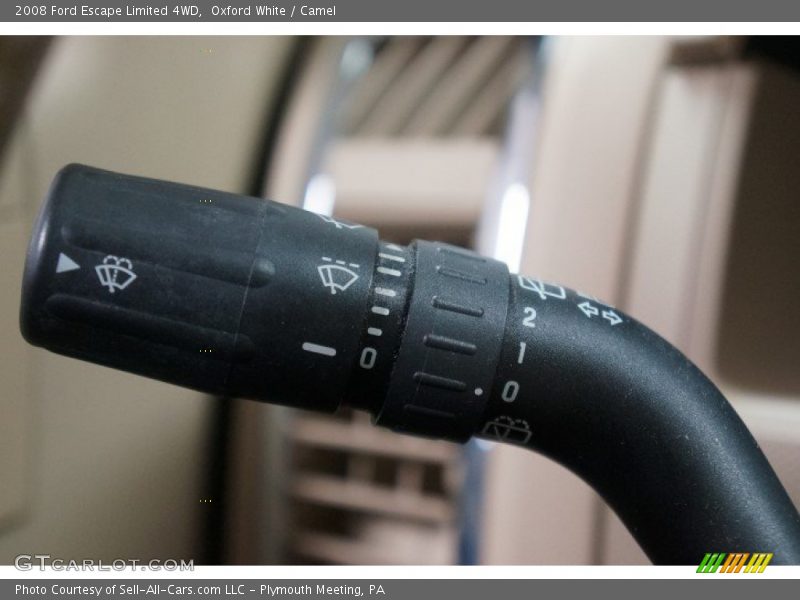 Oxford White / Camel 2008 Ford Escape Limited 4WD