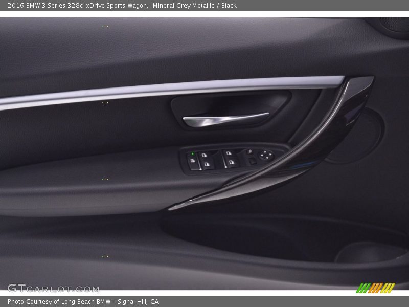 Mineral Grey Metallic / Black 2016 BMW 3 Series 328d xDrive Sports Wagon