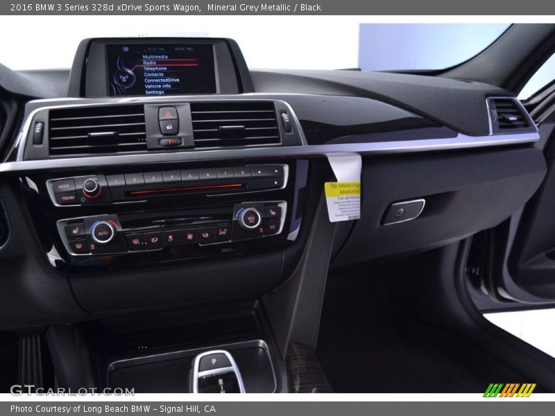 Mineral Grey Metallic / Black 2016 BMW 3 Series 328d xDrive Sports Wagon