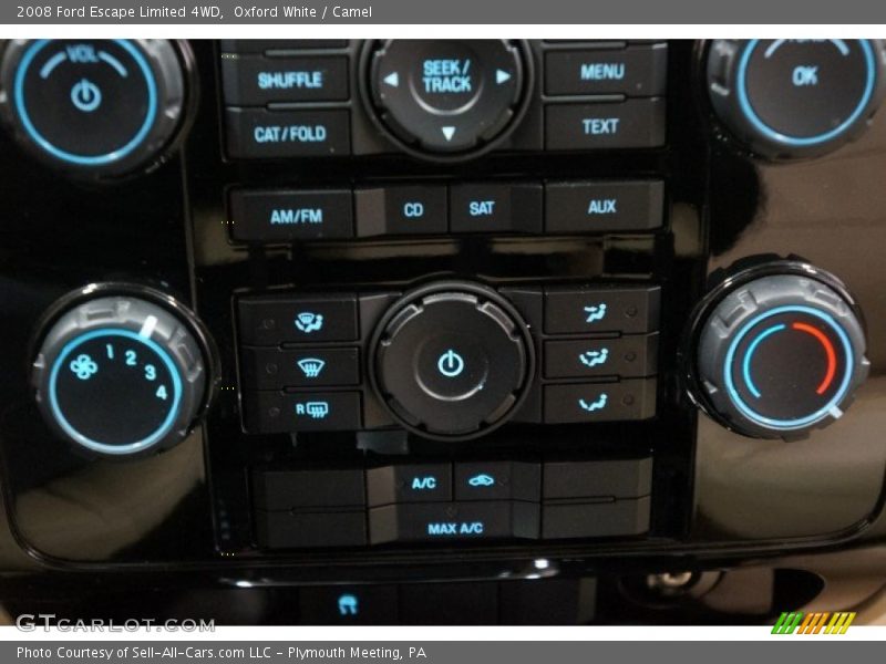 Oxford White / Camel 2008 Ford Escape Limited 4WD