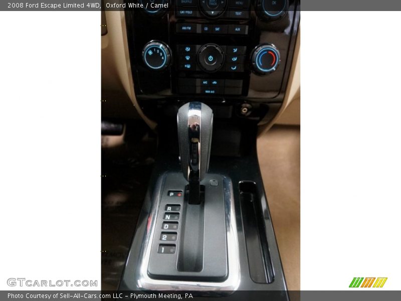 Oxford White / Camel 2008 Ford Escape Limited 4WD