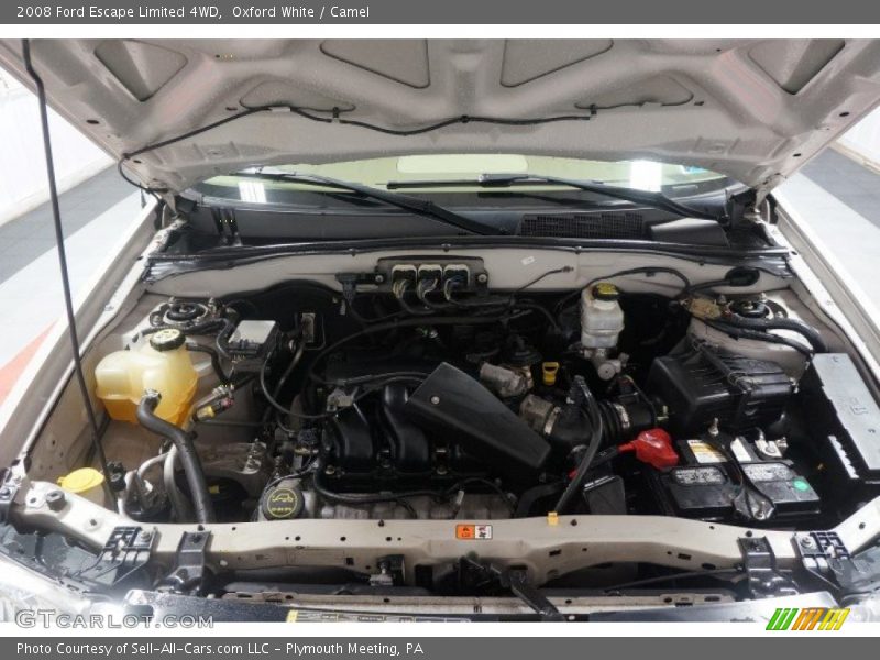 Oxford White / Camel 2008 Ford Escape Limited 4WD