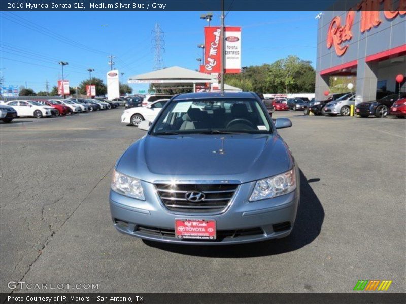 Medium Silver Blue / Gray 2010 Hyundai Sonata GLS