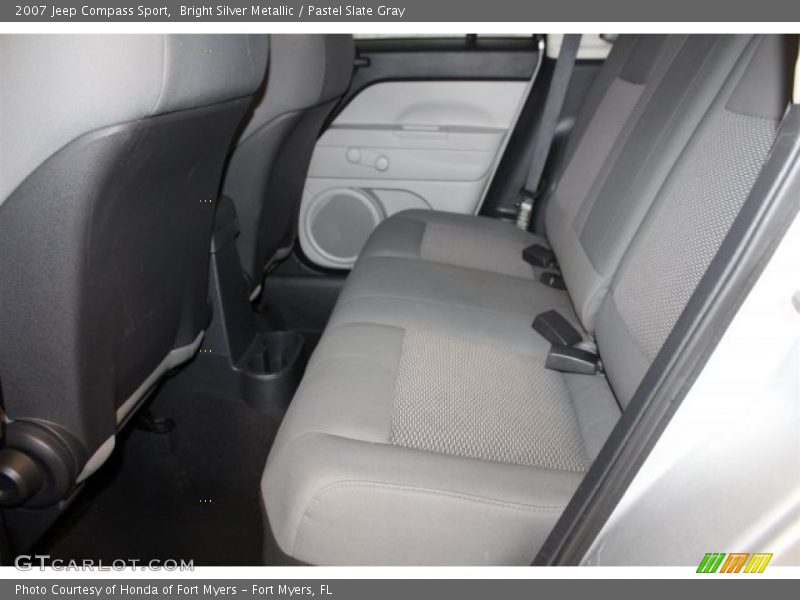 Bright Silver Metallic / Pastel Slate Gray 2007 Jeep Compass Sport