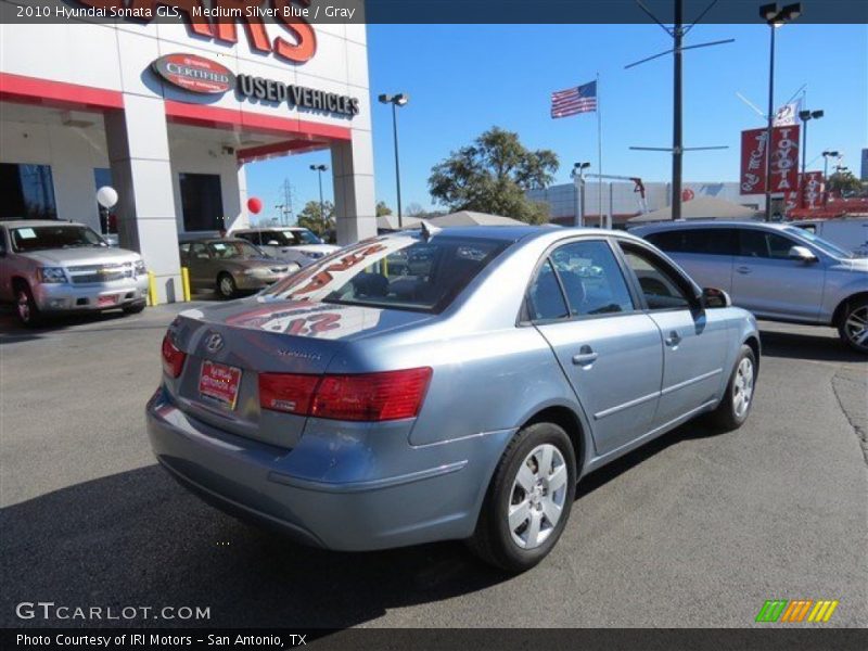 Medium Silver Blue / Gray 2010 Hyundai Sonata GLS