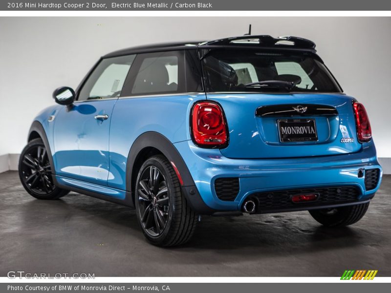 Electric Blue Metallic / Carbon Black 2016 Mini Hardtop Cooper 2 Door