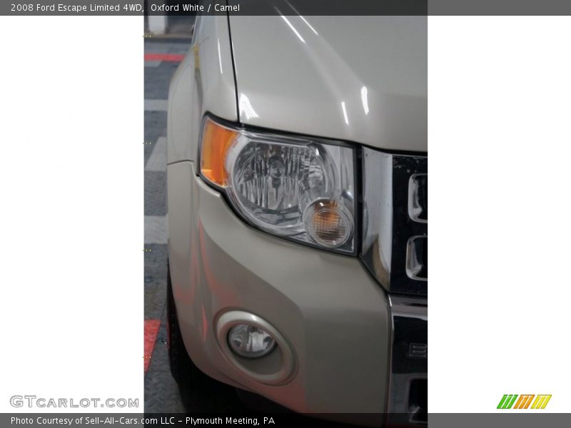 Oxford White / Camel 2008 Ford Escape Limited 4WD