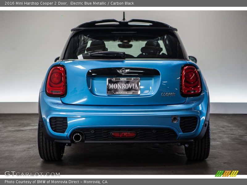 Electric Blue Metallic / Carbon Black 2016 Mini Hardtop Cooper 2 Door