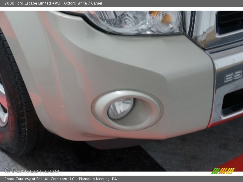 Oxford White / Camel 2008 Ford Escape Limited 4WD