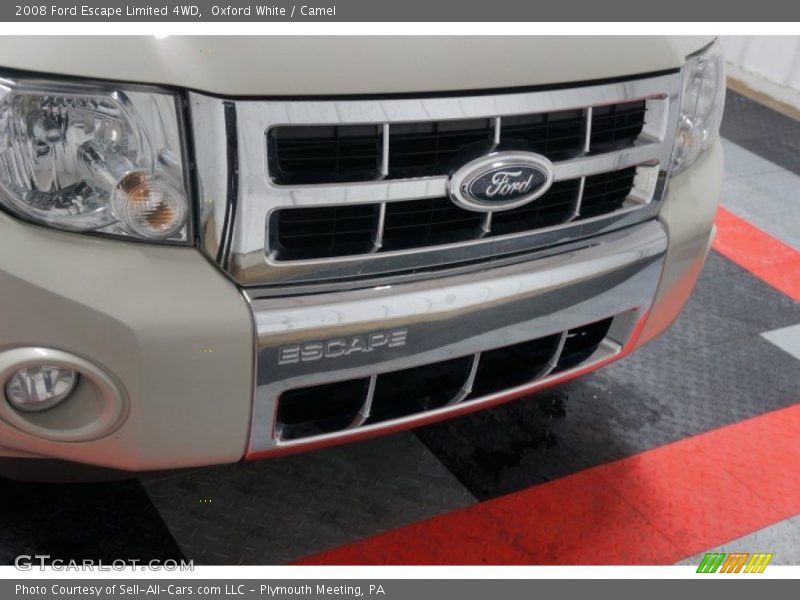 Oxford White / Camel 2008 Ford Escape Limited 4WD