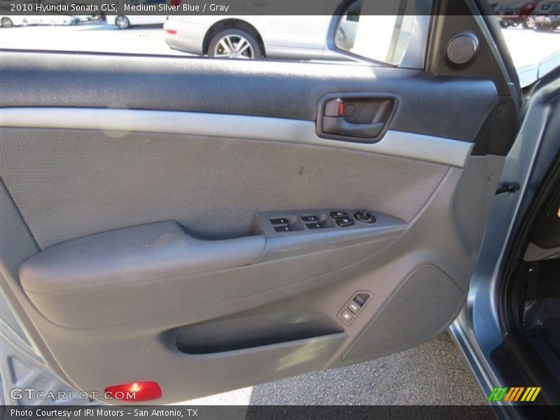 Medium Silver Blue / Gray 2010 Hyundai Sonata GLS