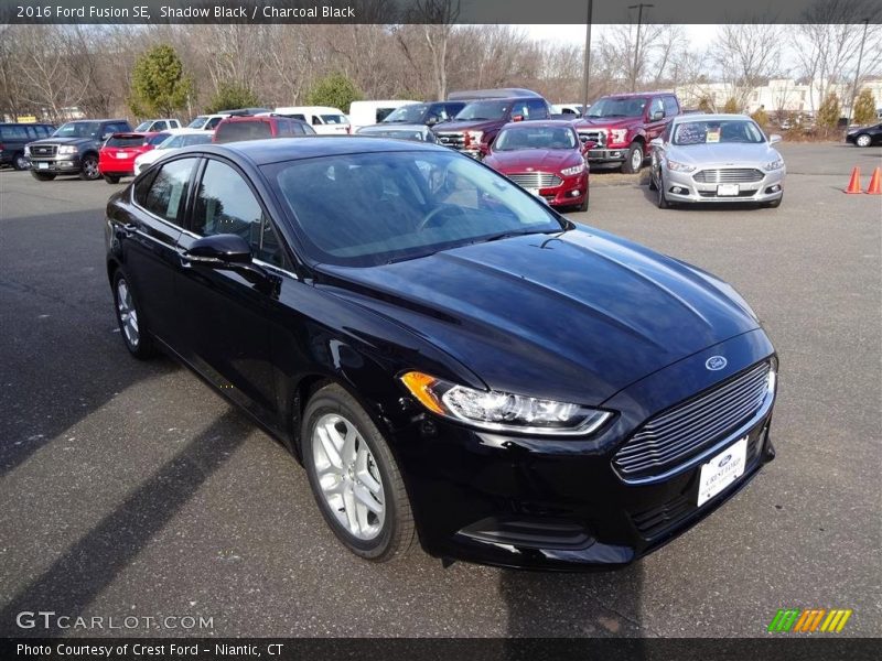 Shadow Black / Charcoal Black 2016 Ford Fusion SE