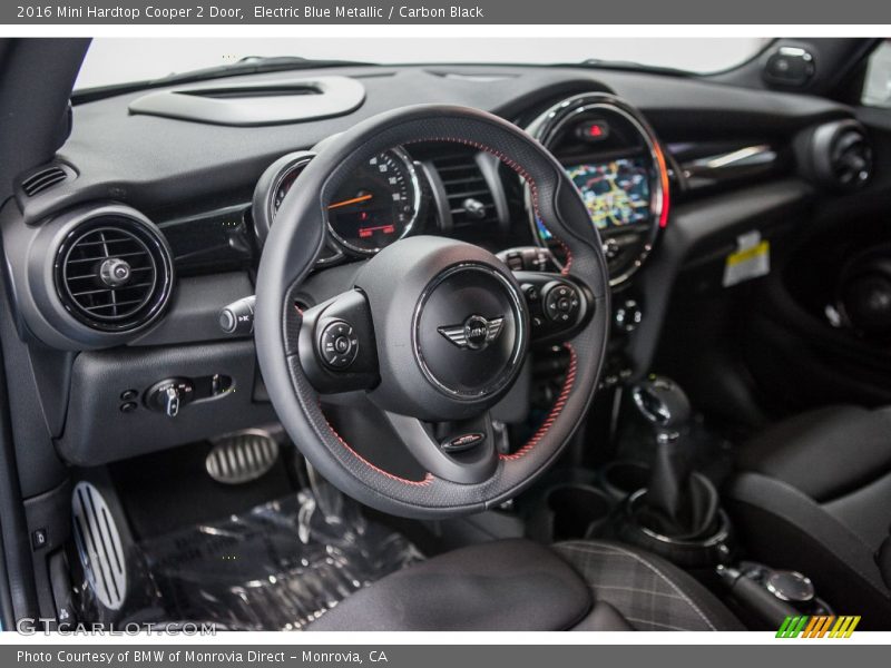 Electric Blue Metallic / Carbon Black 2016 Mini Hardtop Cooper 2 Door