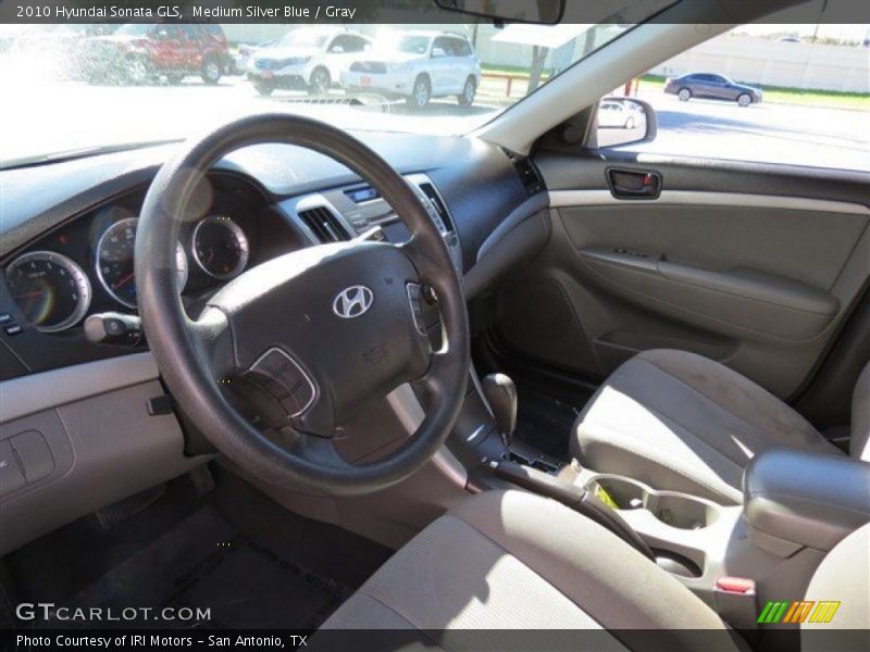 Medium Silver Blue / Gray 2010 Hyundai Sonata GLS