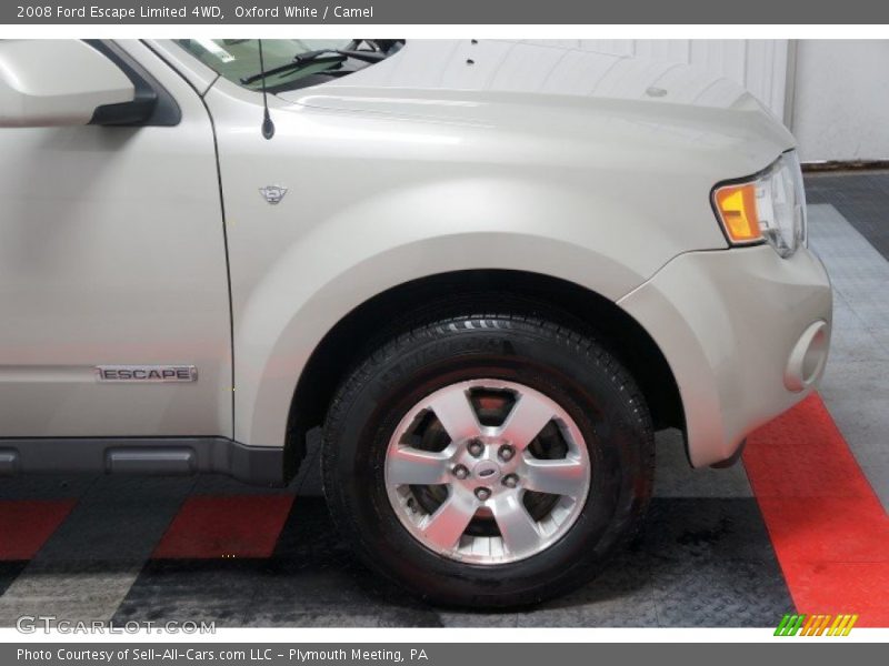 Oxford White / Camel 2008 Ford Escape Limited 4WD