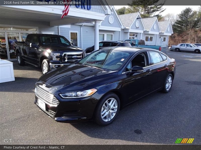 Shadow Black / Charcoal Black 2016 Ford Fusion SE