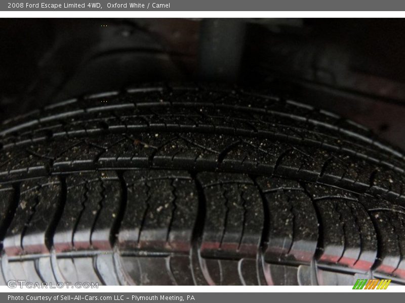 Oxford White / Camel 2008 Ford Escape Limited 4WD