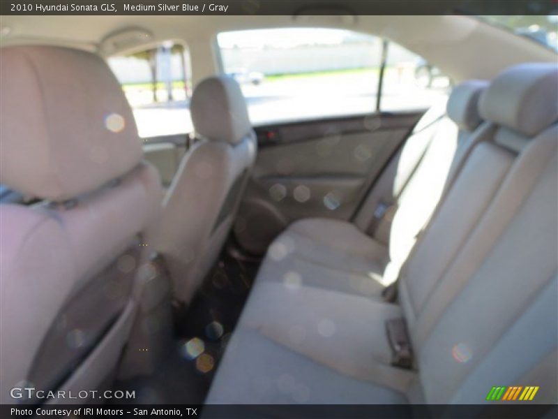 Medium Silver Blue / Gray 2010 Hyundai Sonata GLS