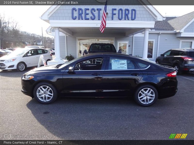 Shadow Black / Charcoal Black 2016 Ford Fusion SE