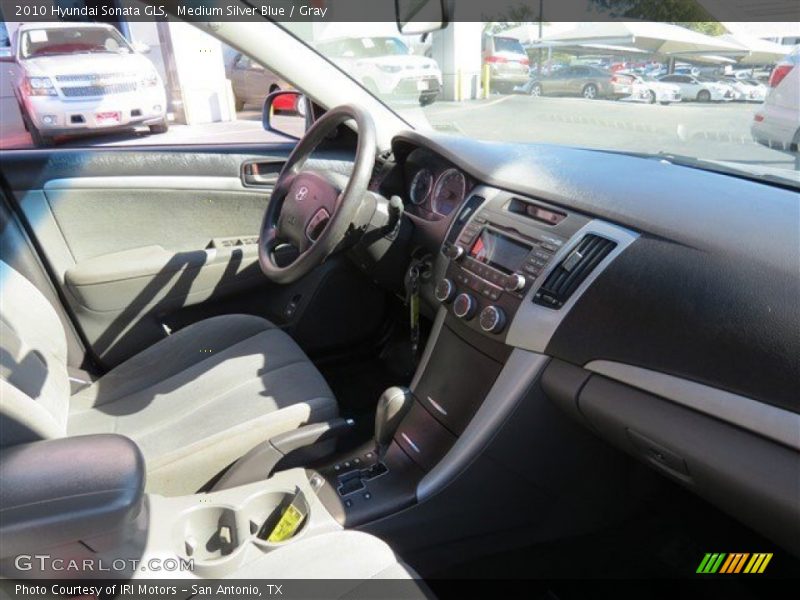 Medium Silver Blue / Gray 2010 Hyundai Sonata GLS