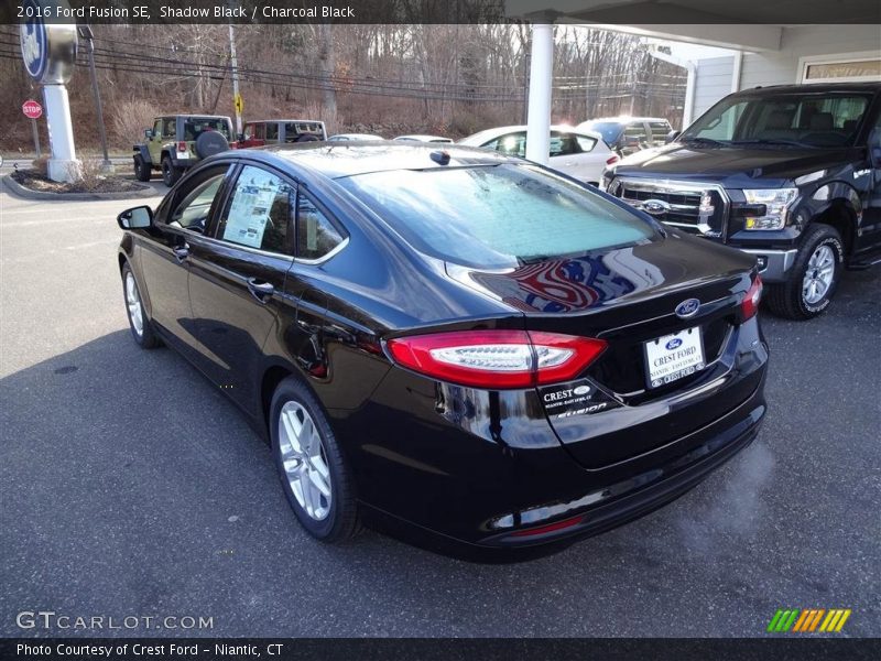 Shadow Black / Charcoal Black 2016 Ford Fusion SE