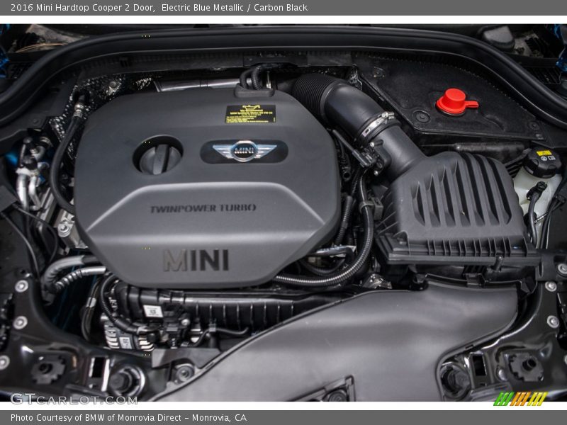 Electric Blue Metallic / Carbon Black 2016 Mini Hardtop Cooper 2 Door