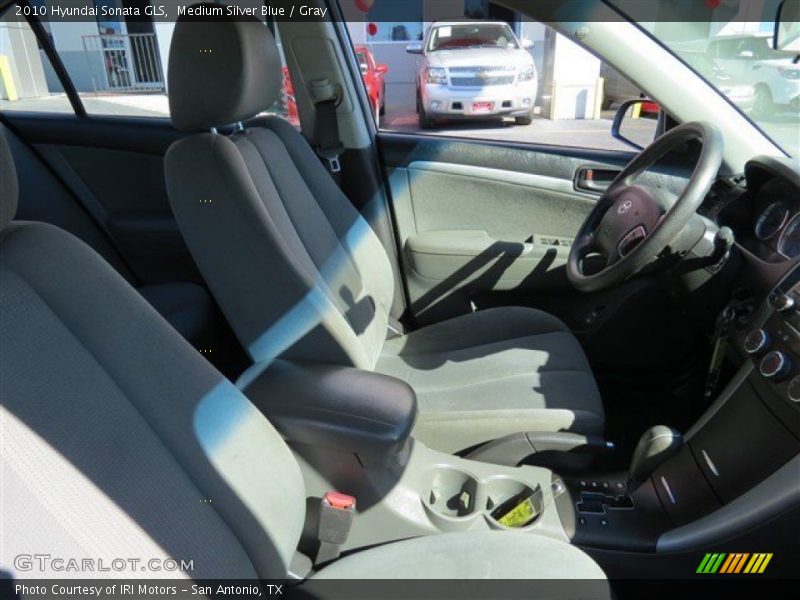 Medium Silver Blue / Gray 2010 Hyundai Sonata GLS