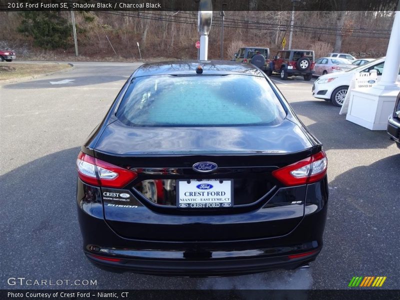 Shadow Black / Charcoal Black 2016 Ford Fusion SE