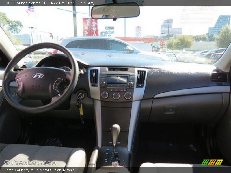 Medium Silver Blue / Gray 2010 Hyundai Sonata GLS