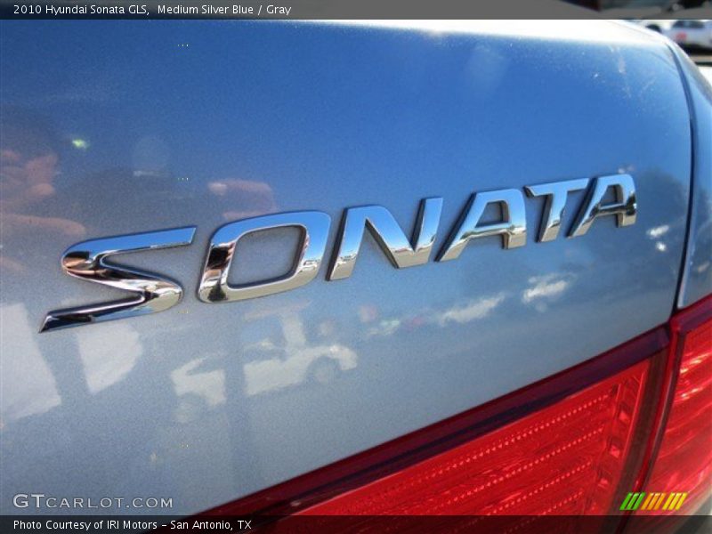 Medium Silver Blue / Gray 2010 Hyundai Sonata GLS