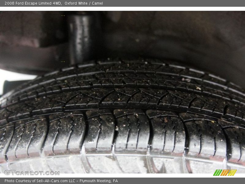 Oxford White / Camel 2008 Ford Escape Limited 4WD