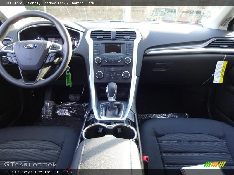 Shadow Black / Charcoal Black 2016 Ford Fusion SE