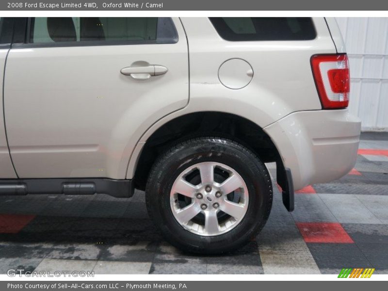 Oxford White / Camel 2008 Ford Escape Limited 4WD